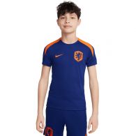 Nike Nederland Dri-FIT Strike voetbalshirt junior deep royal blue safety orange