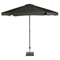 Platinum Sun & Shade Antigua Volant parasol 300 zwart 