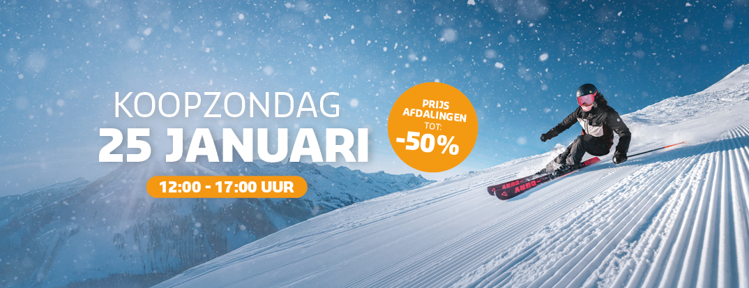 Koopzondag 25 januari