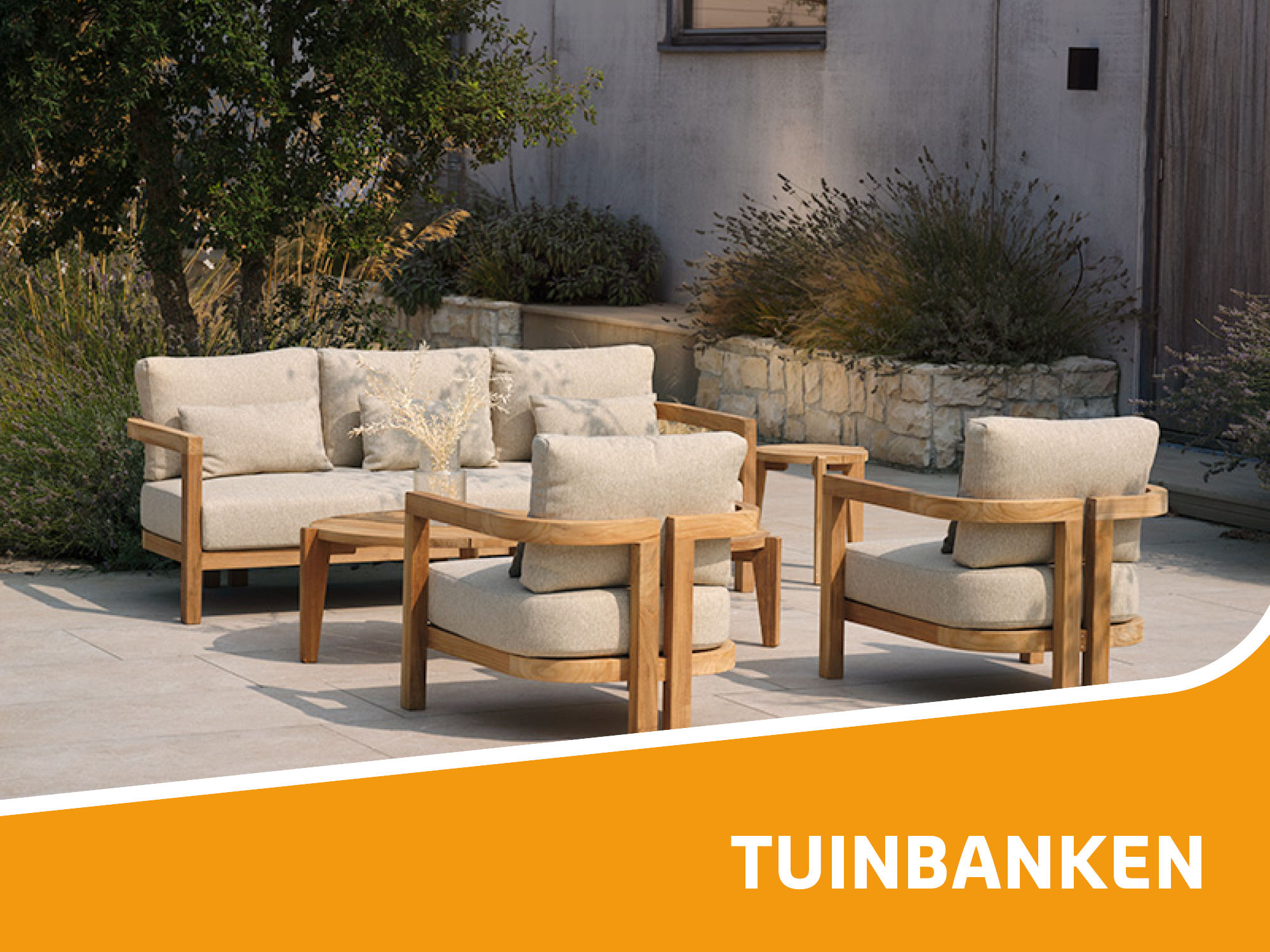 Tuin- en loungebanken