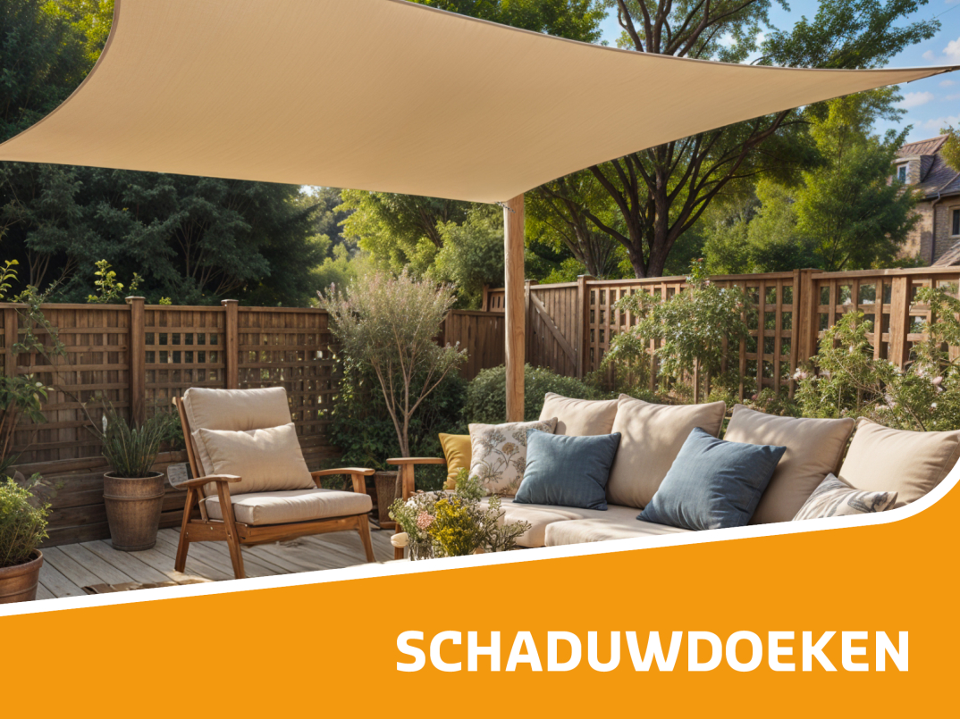 Schaduwdoeken tuin