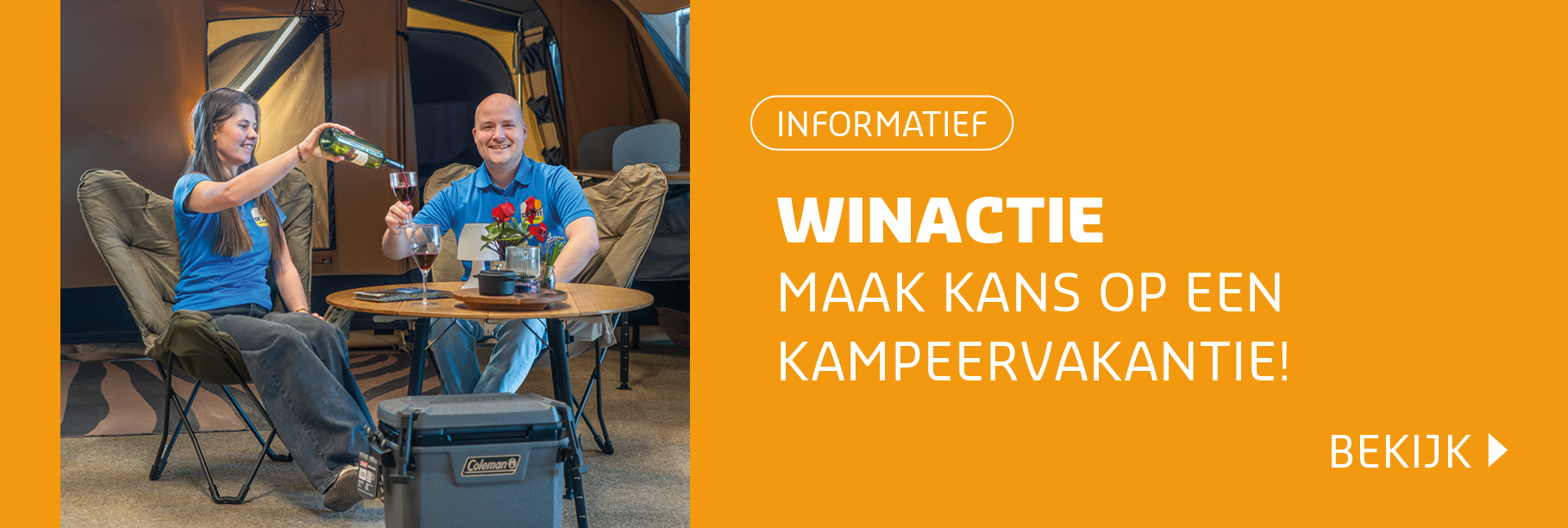 Winactie kampeervakantie 
