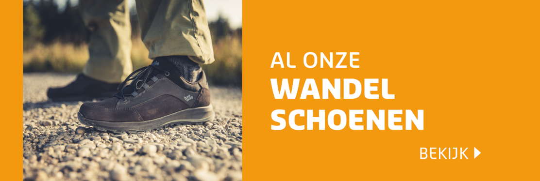 Al onze wandelschoenen 