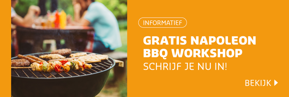 Gratis BBQ workshop, meld je aan 