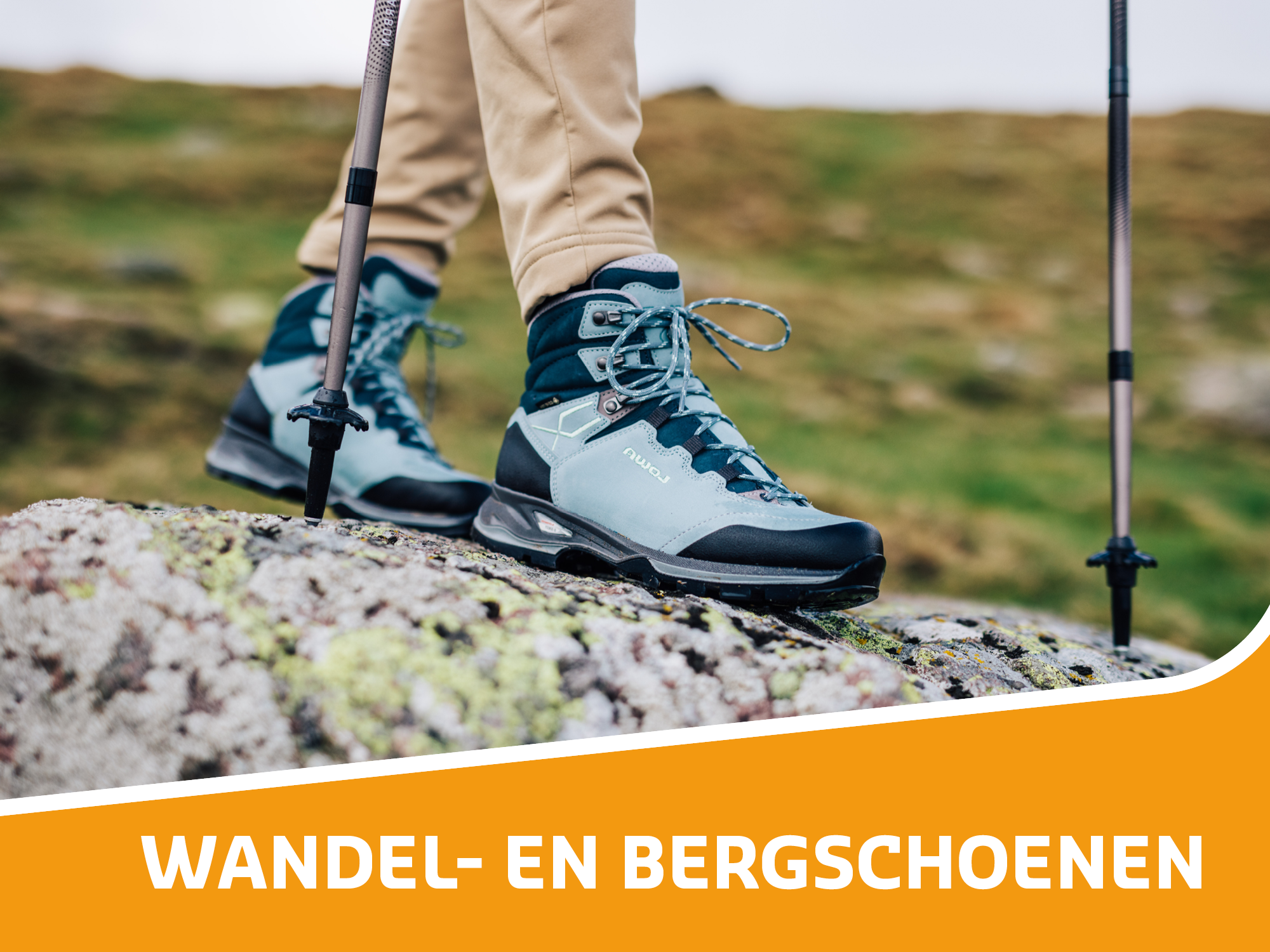 Berg- en wandelschoenen