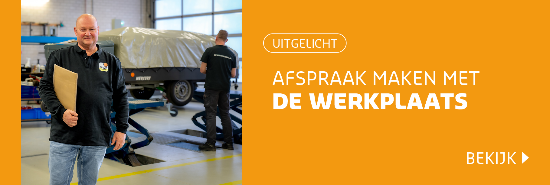 Afspraak maken met de werkplaats 