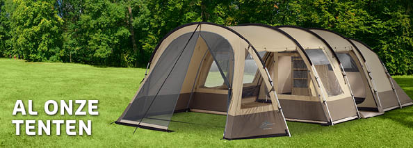 Groot assortiment tenten!